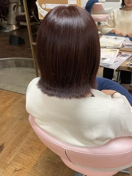 グート ヘアーメイク(gut HAIR MAKE) ボルドーブラウン