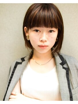 アントワープトーキョー(antwerp TOKYO) 白髪ぼかしハイライトインナーカラー縮毛矯正髪質改善白髪染め