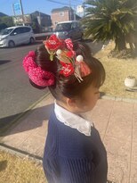 ヘアドゥーポジャ 藤岡店(hair Do poja)&nbsp;七五三ヘアアレンジ・メイク