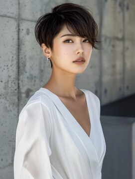 アルトリスト(Altruist Aging×HAIR&SPA) ☆イメチェンピンクベージュアンブレラカラー前髪クールショート