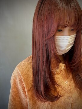 ヘア ユニック(HAIR UNIQUE) 暖色系カラー