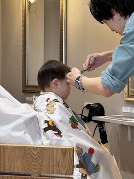 ドアビー(DoorB)の写真/【元住吉駅徒歩1分】キッズカット0歳から受付可能◎[キッズカット4,500円]◎個室の写真撮影スペースあり！
