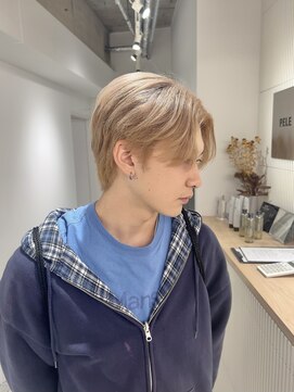 ペレ 渋谷(PELE) ニュアンスパーマ/韓国マッシュ/スパイキーショート/渋谷