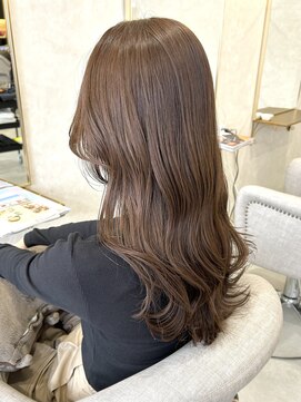 ヘアデザイン ファブロ(hair design FABRO.) ◎ヘーゼルベージュ/韓国巻き/レイヤーカット/ミルクティー◎