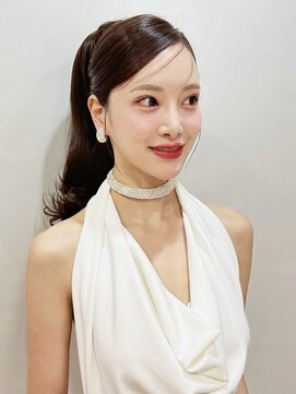 ヘアセット&メイク専門店 カスミ(Kasumi) 高めポニーテール