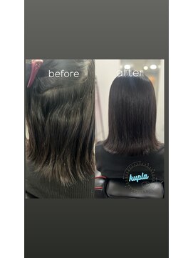 ヴィジュアリスト(VISUALIST) 外ハネボブ　× 顔まわりカット