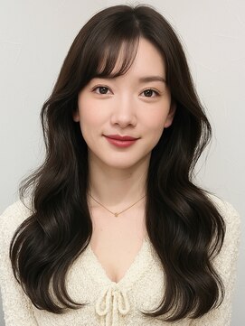 クレム 博多駅店(ChLem) 顔まわりレイヤー 艶カラー 暗髪 韓国風 髪質改善 福岡美容室