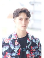 ハレ ヘアサロン(Hale hair salon)&nbsp;【Hale】ブルーブラック/スパイキーショート/フェザーパーマ原宿