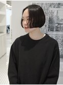 リップラインのミニボブ