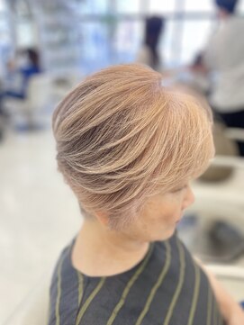 プランタン フォー ヘアー(printemps FOR HAIR) ヘアマニキュア、ショート