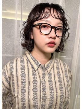 トリッカ 銀座(tricca) ボブパーマ/ウェーブヘア/イメチェン/簡単スタイリング