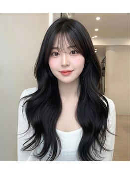 LUCIDO STYLE BOGL -Lady's-の写真/大人気の韓国風くびれパーマ!コテで巻いたような仕上がりに♪今までにない新しい自分に出会える。