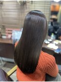 ロングレイヤー×ベージュカラー