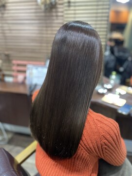 ルアン(Luan) ロングレイヤー×ベージュカラー