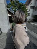 30代白髪ぼかしカラー【相武台/ハイライト/髪質改善】