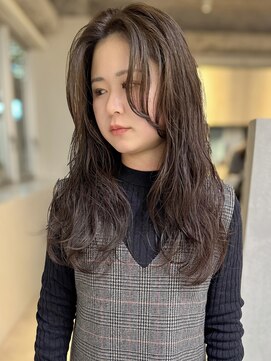 マッシュ チャヤマチ(MASHU chayamachi) 柔らか透明感カラー/ブリーチなし/オリーブブラウン/大阪梅田