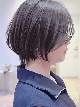 セイドット リー(Say. Ree) say.ショートボブひし形ショートグランマッシュモーヴピンク