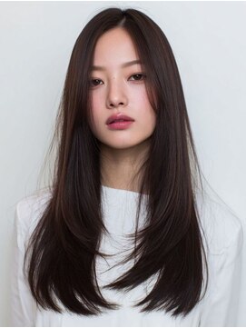 シャルマン 銀座(Charumante) 20代30代◎髪質改善×ロングレイヤー小顔ヘアスタイル仕上げ