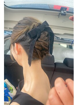 Relier hair&make 【3月10日NEW OPEN(予定)】 撮影アップスタイル