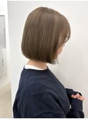 着物ヘア/大人ガーリー/ダークアッシュ/似合わせカット/松戸駅
