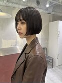 マッシュウルフシースルーマッシュタッセルボブミニウルフカット