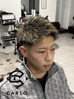 カルロイースタイル(CARLO e-style)&nbsp;ジェットモヒカン／フルメッシュ／スキンフェード