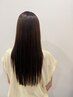 カット+ストレートパーマ+トリートメント¥17000~