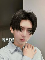 ナレ(NARE) 福岡で叶うブラウンセンターパート/天神メンズ/韓国パーマ