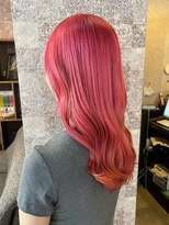 エイム ヘア デザイン 町田店(eim hair design)&nbsp;ダブルカラー/ブリーチ/ハイトーン/チェリーピンク/韓国ヘア