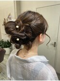 ヘアアップスタイル