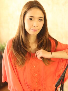 美容室チック 大島店(chic) 柔らかくラフなワンカール ナチュラルカールセミディ【大島】