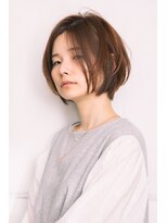 モカ ヘアーデザイン(moca HAIR DESIGN)&nbsp;【moca HAIR DESIGN】グレージュのボブ