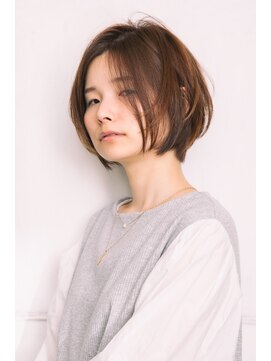 モカ ヘアーデザイン(moca HAIR DESIGN) 【moca HAIR DESIGN】グレージュのボブ