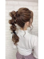 ヘアーセットサロン ピンキー(Hairset Salon Pinky) Pinky..お洒落アレンジ ヘアセット