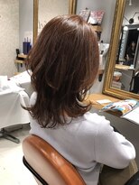 ミッシェル アフロート(michelle afloat)&nbsp;髪質改善ひし形トップふんわり動き簡単まとまるツヤカーブカット