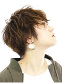 今年本命！【束感ショートヘアパーマ】