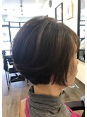ナチュラルショートボブ