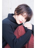 オースティン 門前仲町(AUSTIN)&nbsp;大人かわいい前髪セシルカットココアブラウンフリンジウェーブ