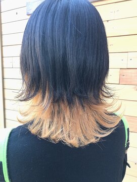 バイテン 久喜(X10) 個性派ウルフ×ブロンドカラー