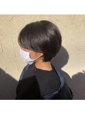 小顔カット/丸みショート