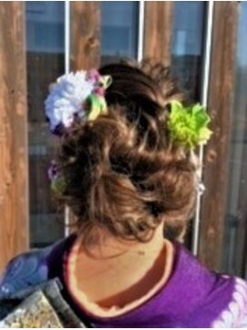 ラスティー(hair collection Rusty) 成人式アップスタイル