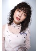 【Lalei】スパイラルパーマ×ウルフカット ミディアム 