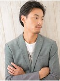 ≪mod's men≫大人ブルーグレージュ☆アップバングショートM