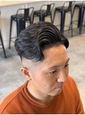 バーバースタイル/フェードカット/サイドパート/刈り上げ