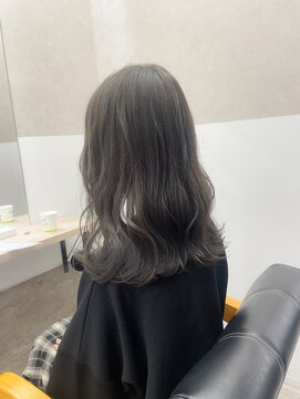 ジゼル 博多(GiseL) ブリーチなし☆オリーブグレージュ