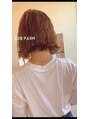 ハニーヘアー(HONEY HAIR)&nbsp;切りっぱなしbobに柔らかな雰囲気のパーマ♪