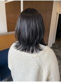 伸ばしかけボブのレイヤーカット