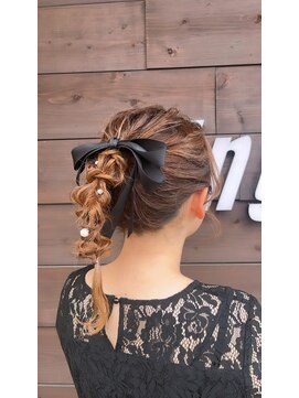 イングスジャパン(ings JAPAN) 編み下ろしポニーテール