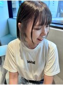 グレー×ボブ