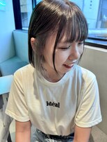 ロカリタ キョウト 河原町三条店(ROCAReTA kyoto)&nbsp;グレー×ボブ